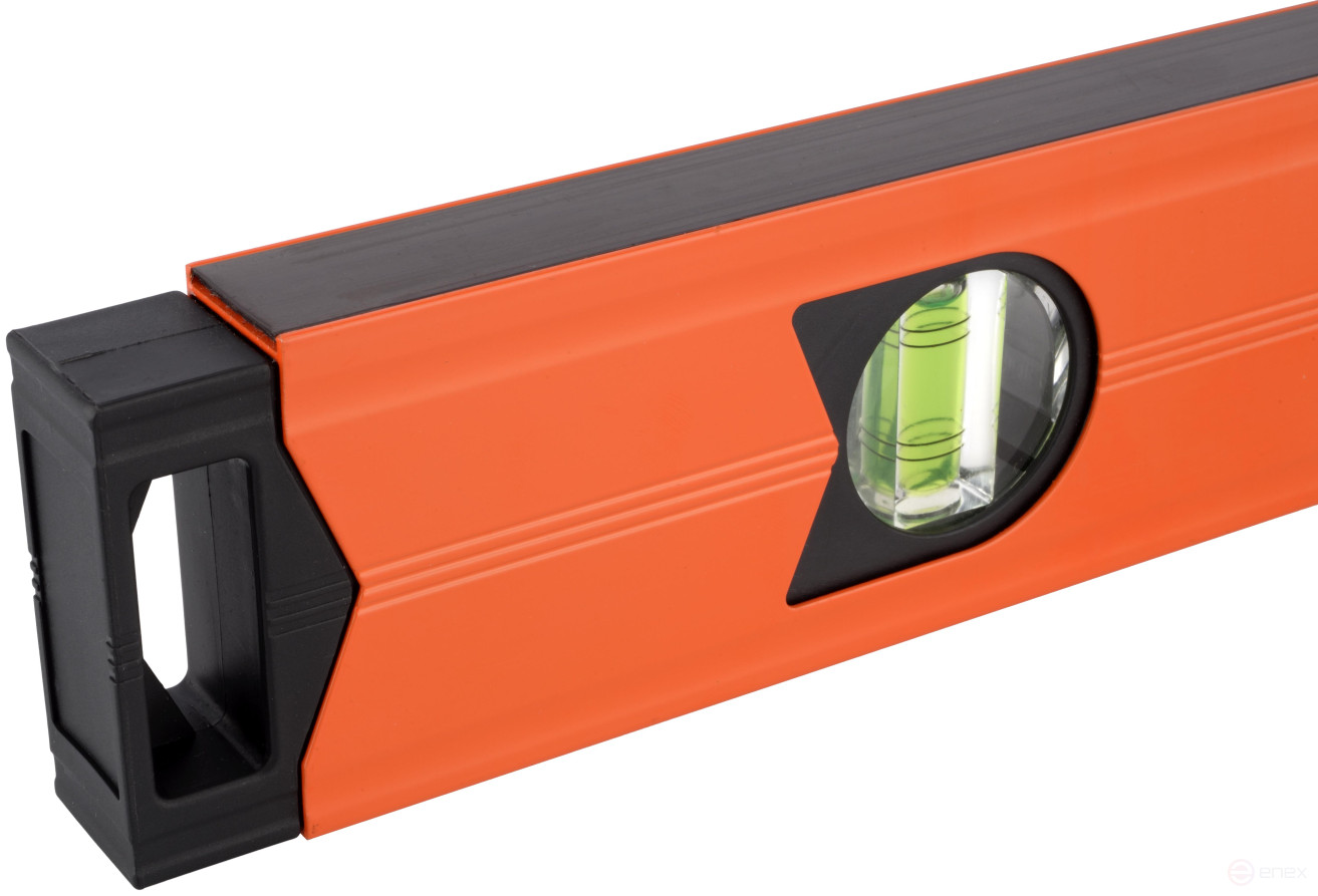 Уровень алюминиевый коробчатый 400 мм (3 глазка/1 зеркальный, магнитный) BERIL