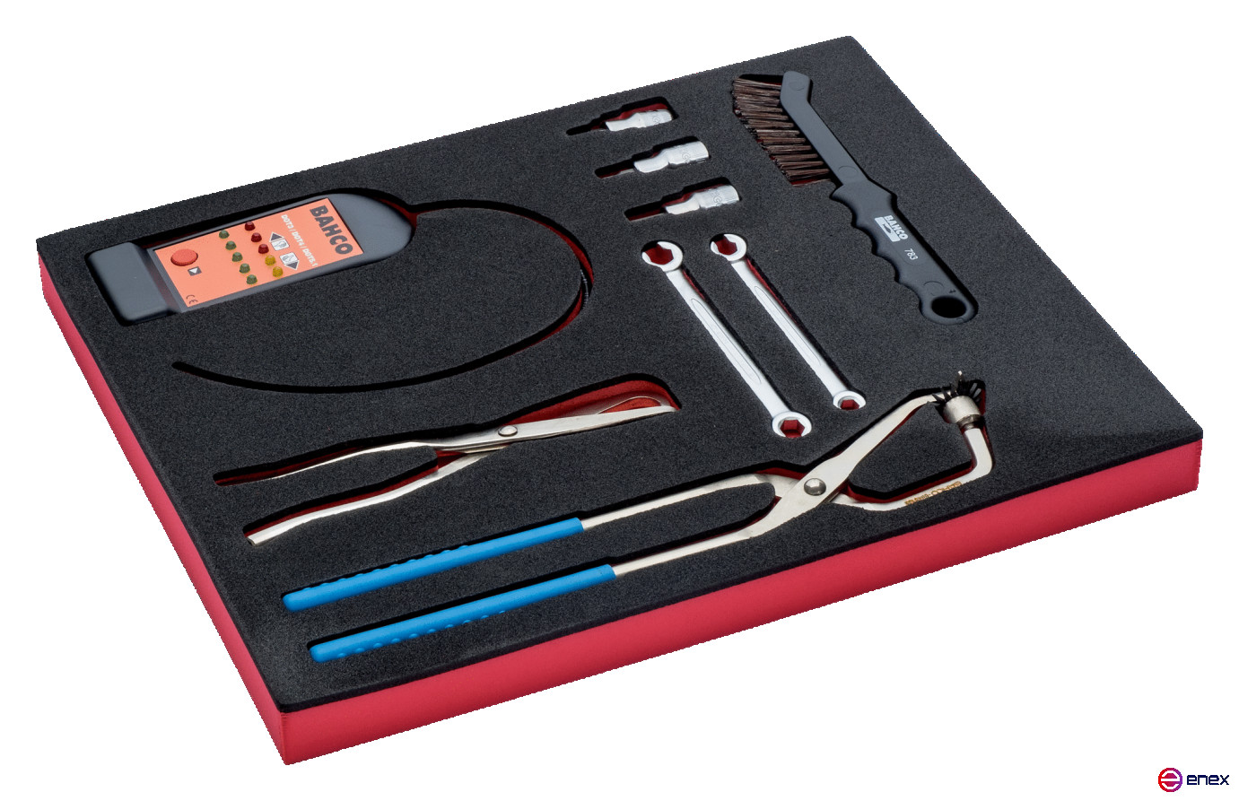 Fit&Go A set of tools for working with the brake system in the bed, 9 items