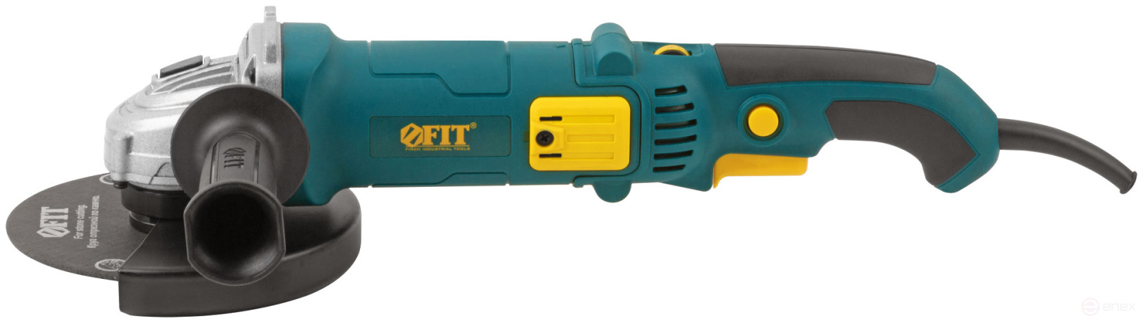 Angle grinder 1400 W; 0-10000 rpm; ClC 150 mm; 2.5 kg; reinforcement.rotor; used brushes; box