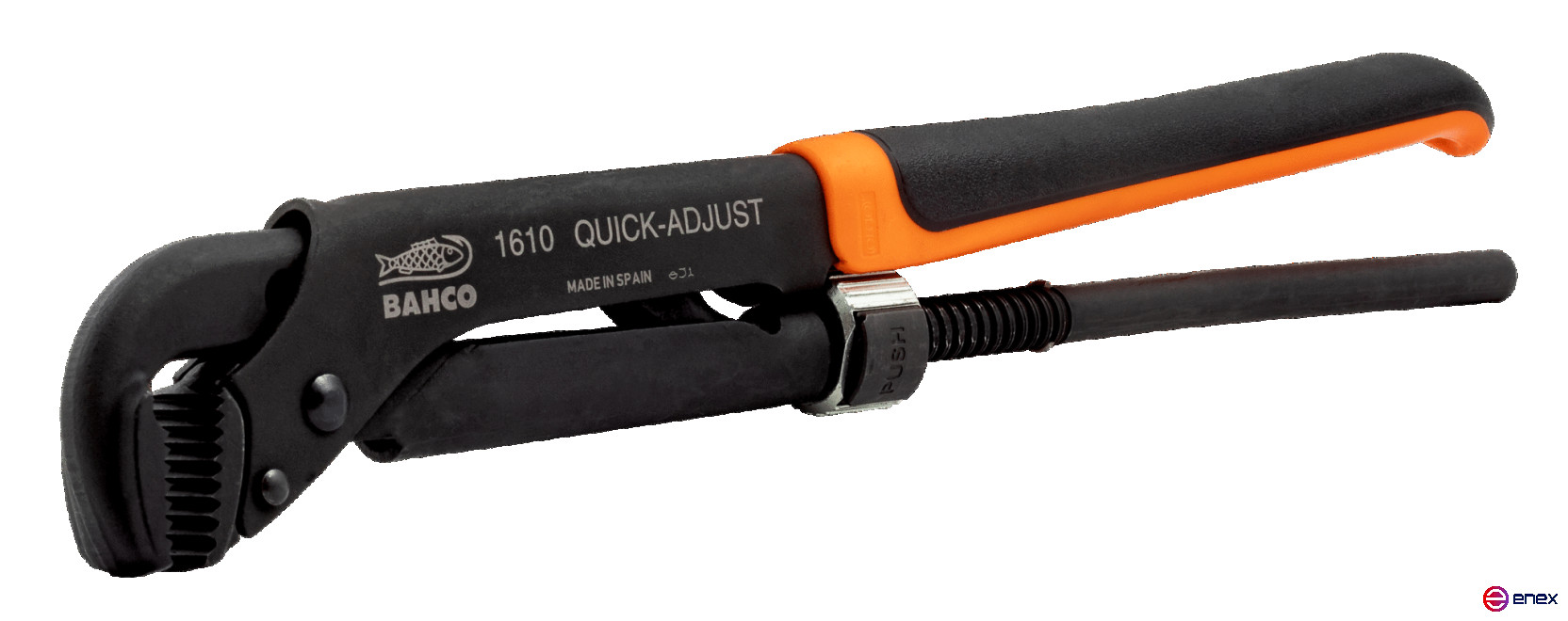 1 1/2" Pipe wrench quick-adjustable, 430 mm