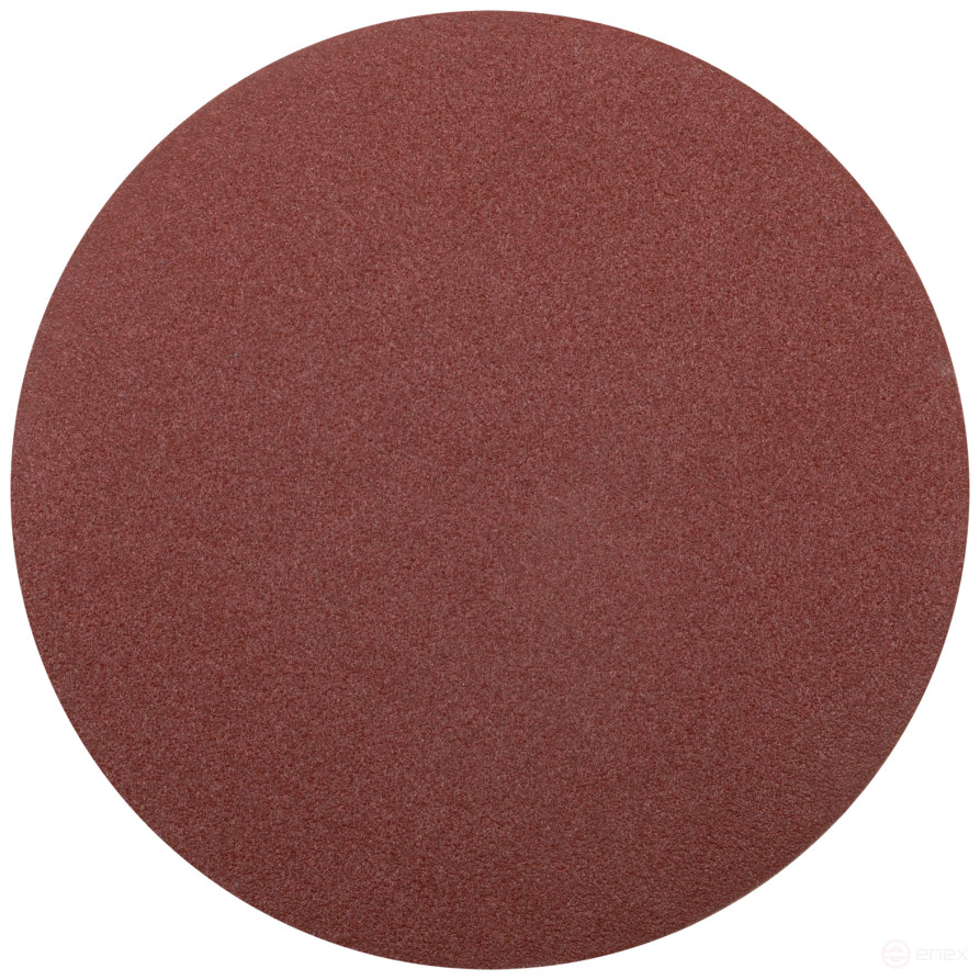 Круги шлифовальные сплошные (липучка), алюминий-оксидные, 125 мм, 5 шт. Р 100