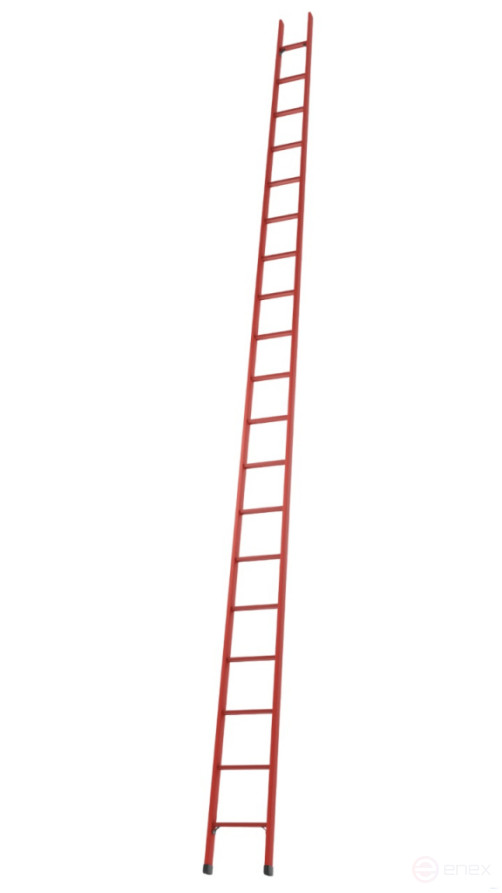 LSPD-5.0T single-section dielectric fiberglass ladder Telecom h=5000mm, step 19