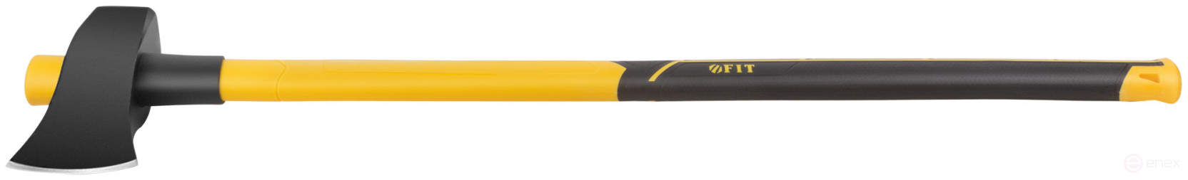 Forged cleaver, fibreglass long handle of the reverse type 900 mm, 3600 gr.