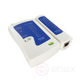 Tester for twisted pair, coaxial cable, telephone (leather)case) RI-BNC-RJ45 RIPO NS-468B