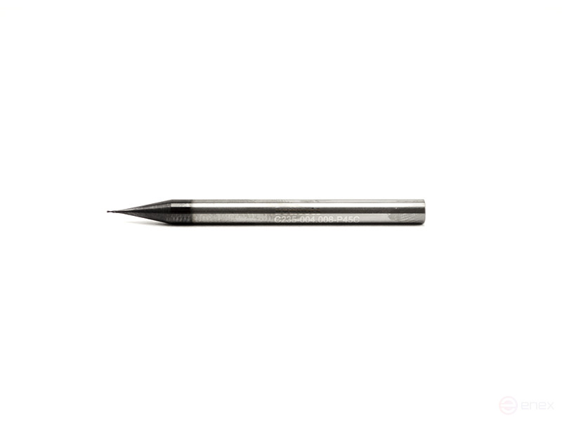 Carbide end mill 0.9 x 1.8 x 50 H55C Z=2 c/x dxv=4 C235-009.018-H55C Beltools