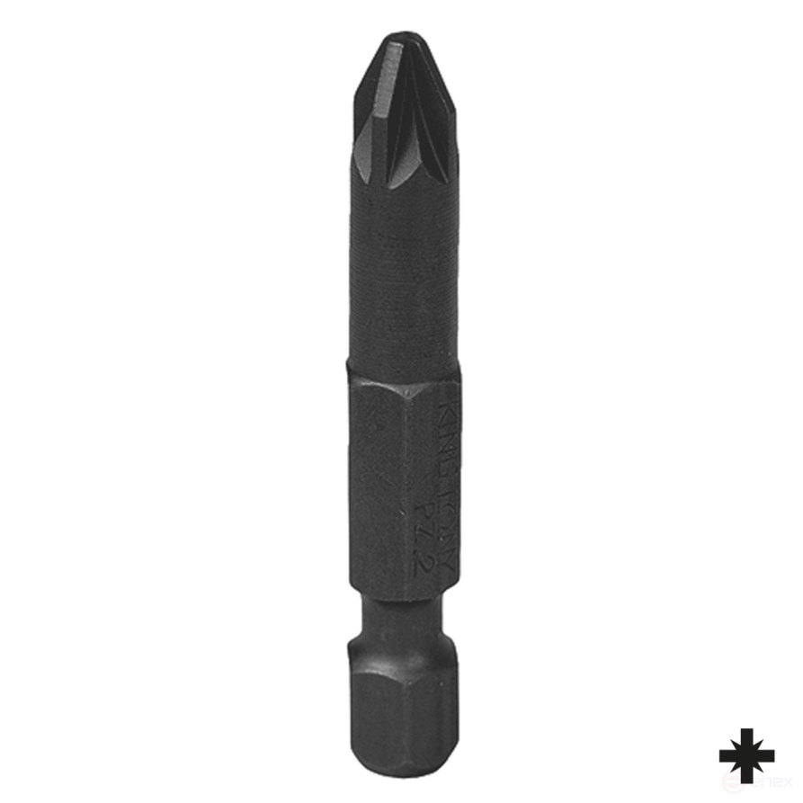1/4" socket insert (bit), Pozidriv, PZ2, 50 mm, for KING TONY 715002Z screwdriver