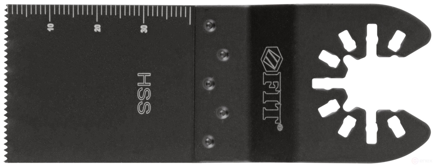 Полотно пильное фрезерованное ступенчатое, Bi-metall Co 8%, 34х0,8 мм