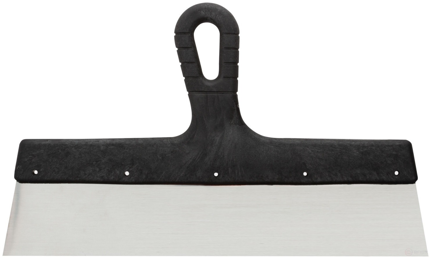 Шпатель фасадный, нержавеющиая сталь, пластиковая ручка, 350 мм