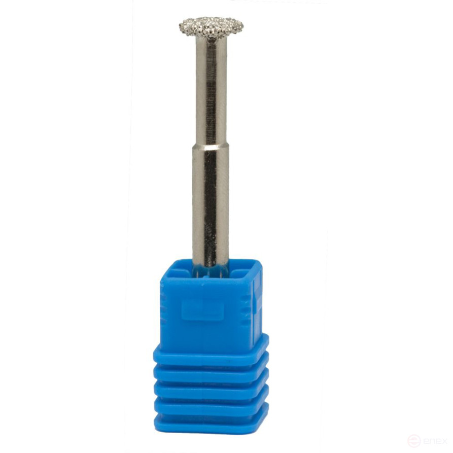 Шарошка алмазная ПРАКТИКА дисковая 10 х 2 мм, длина 60 мм, хвост 6 мм, (646-959)