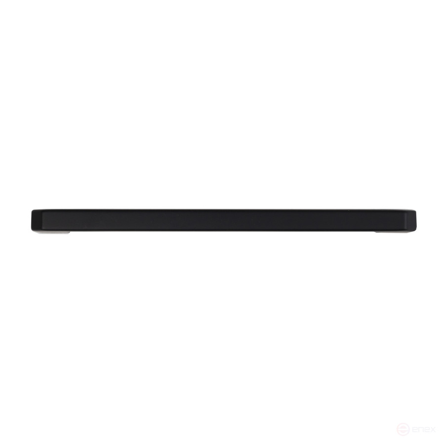 Handle metal bracket VULKAN 128 matt black, AKS