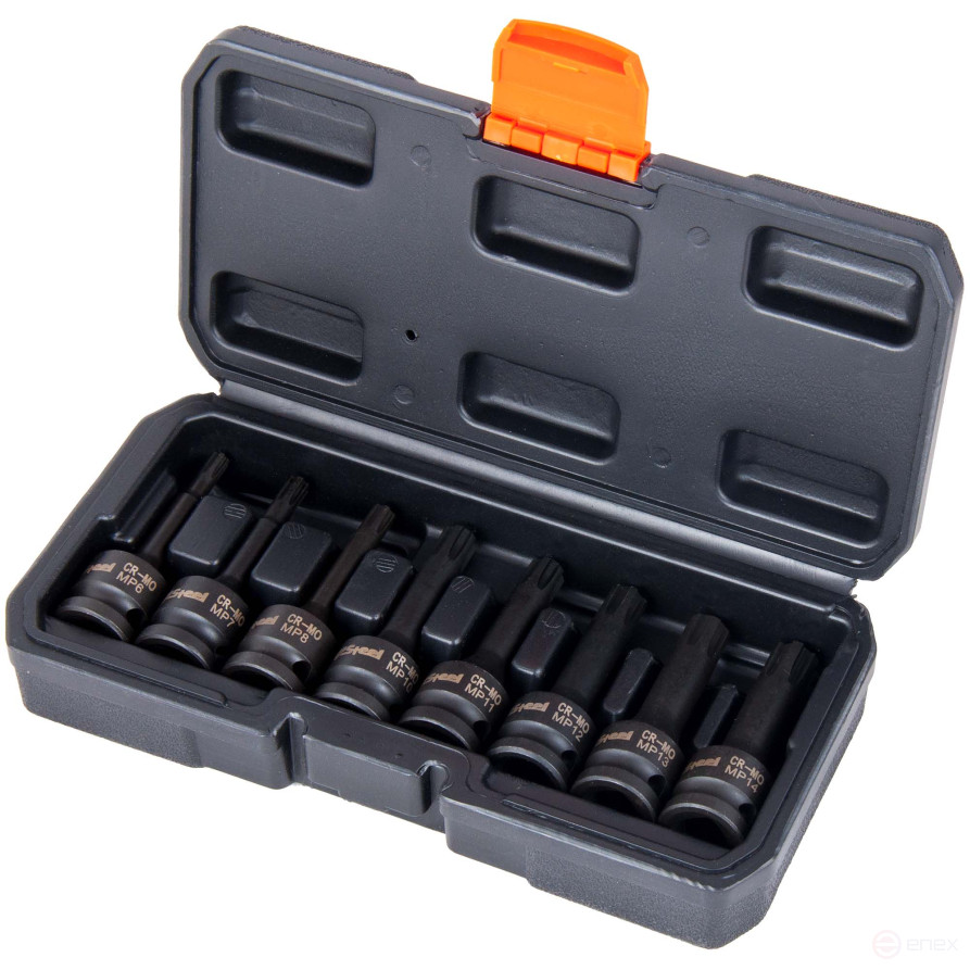 1/2" Drum Head Set with External HEX 8 Pieces H6-H19