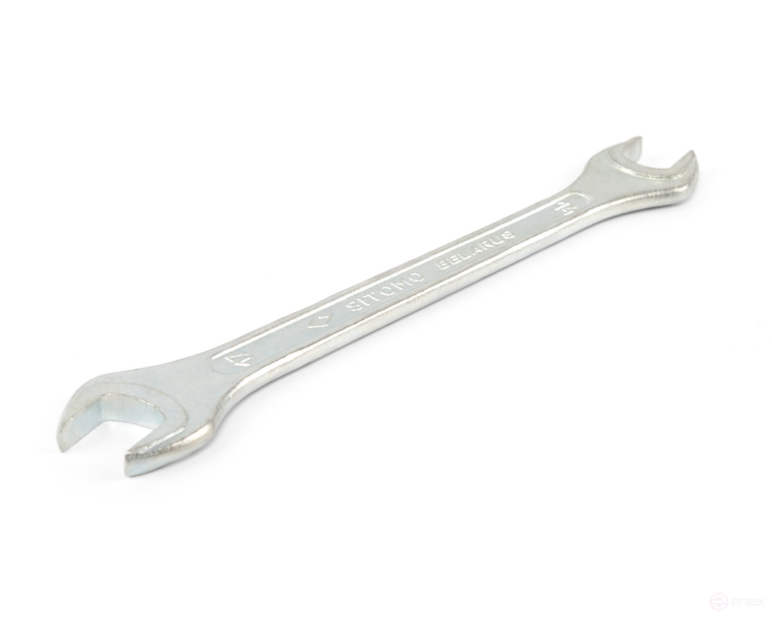 Ключ гаечный рожковый двусторонний 14x17 оцинкованный SITOMO BELARUS