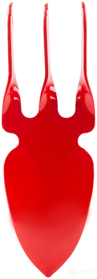 Combined all-metal hoe, 3D petal