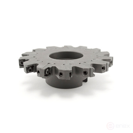 Фреза трехсторонняя 125 х 12-14 х 32 с механическим креплением 4гр. пл. SPMT 09T308 Z=14 (2х7) с фланцем AS290-R125.1214.07.B32 «Русский Инструмент» (РИ)