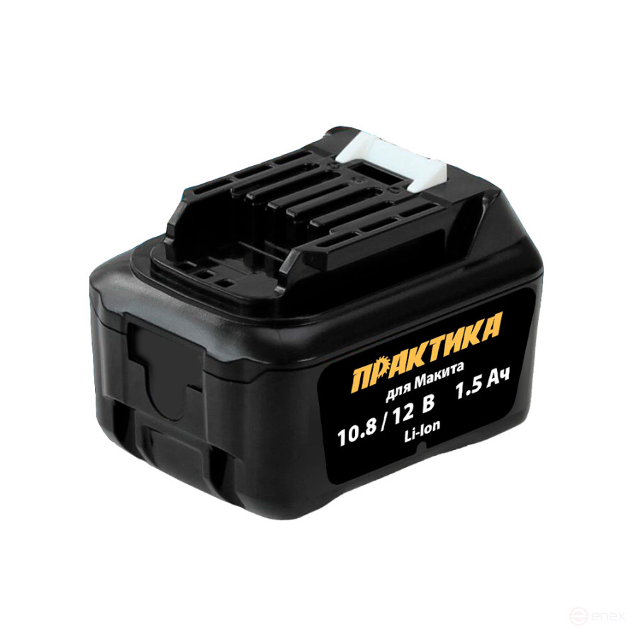 Battery for MAKITA PRAKTIKA 10.8/12V, 1.5Ah, Li-Ion, Slider, Box (791-776)