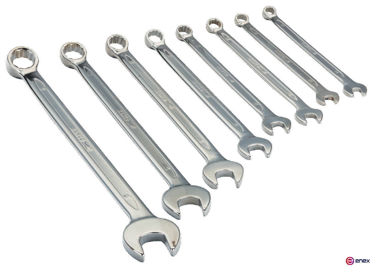 Набор комбинированных ключей, 8 шт