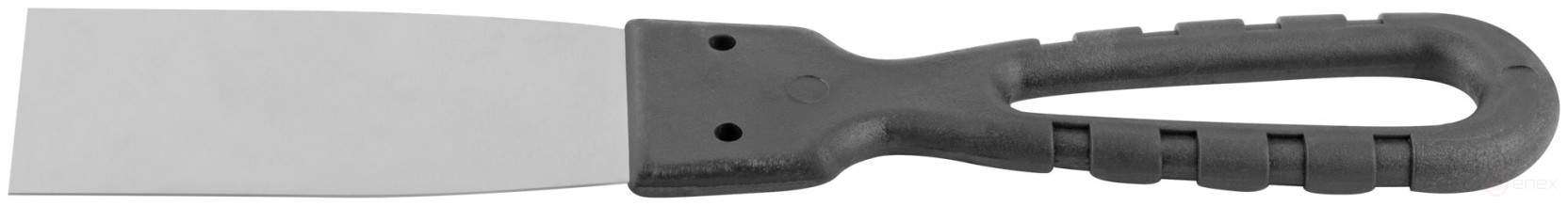 Stainless steel facade spatula 40 mm