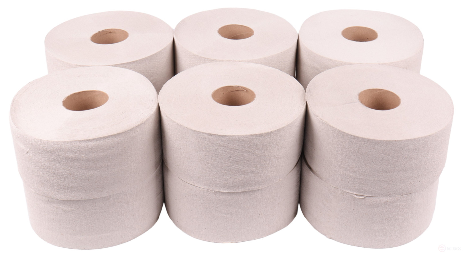 ACG Бумага туалетная "Эконом" 1сл., высота рулона 9,5 см, 600 г, сер.мак. (12рул.) 1011338