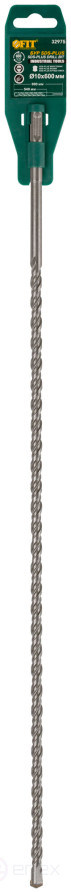 Бур по бетону SDS PLUS с двойной резьбой 10х600 мм