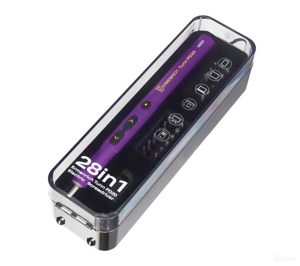 Precision screwdriver Ermenrich Tunn PD20