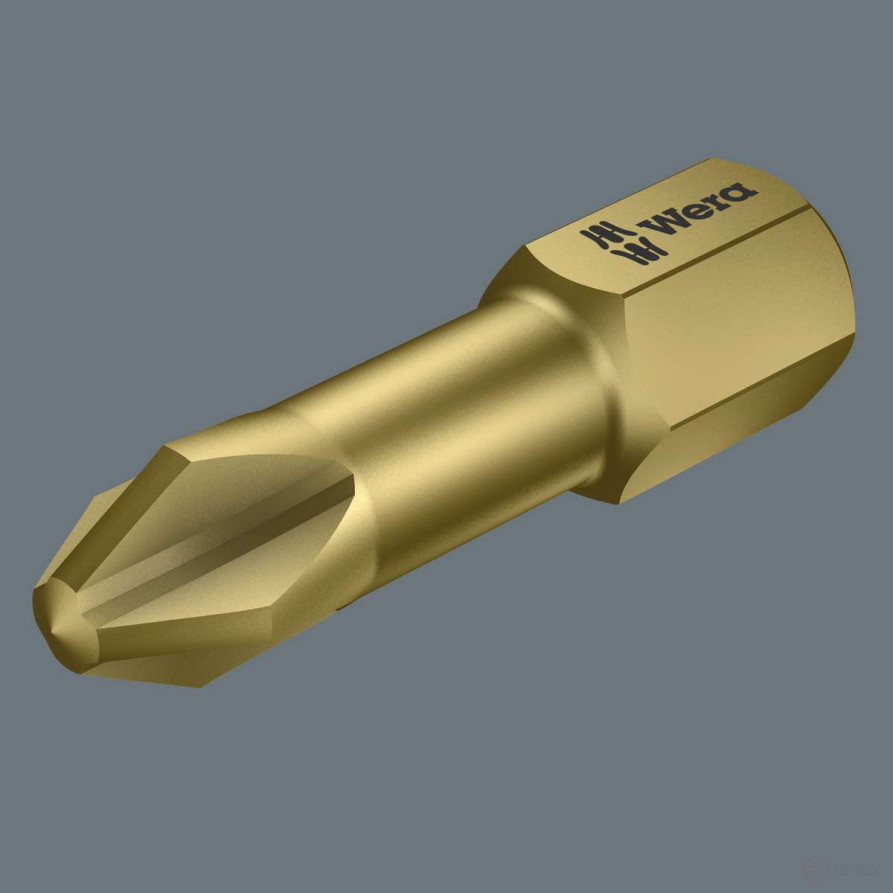 851/1 TH PH бита торсионная, экстратвёрдые, хвостовик 1/4" C 6.3, PH 2 x 25 мм