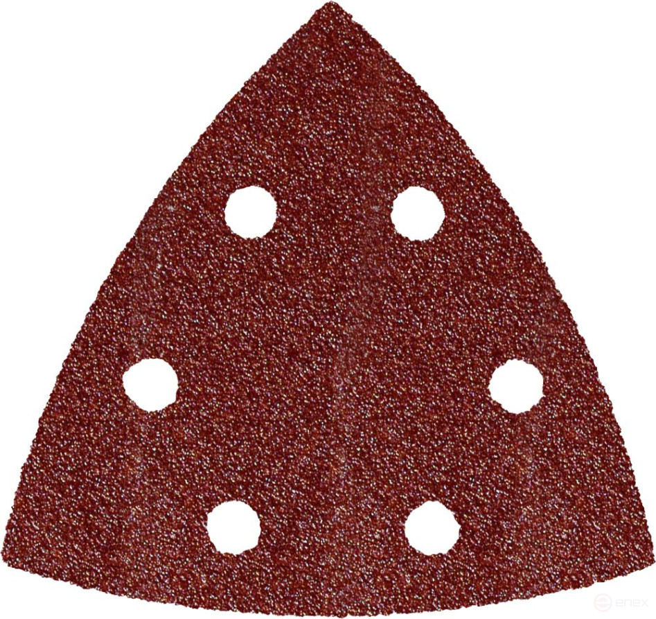 The nozzle for MFIs is a PRACTICE slot.sheets, delta, VELCRO, 6 holes 93 mm, P120, 10 pcs. (240-454)