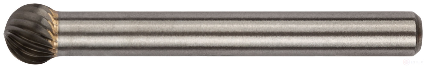 Шарошка карбидная Профи, штифт 6 мм, сферическая