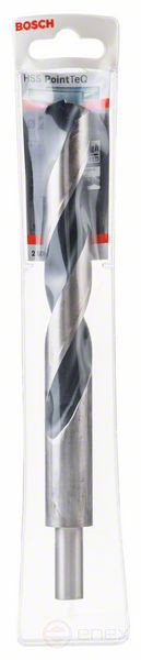 Spiral drill bit made of high-speed steel HSS PointTeQ 20.0 mm (shortened shank)