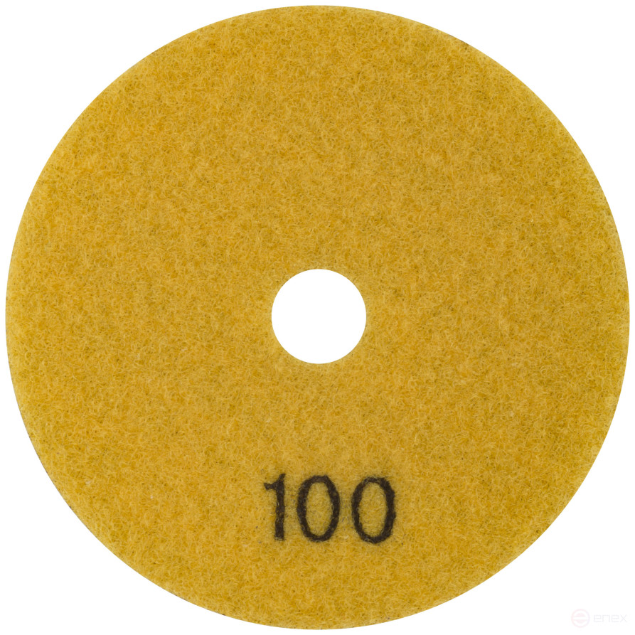 Diamond flexible grinding wheel AGSHK (Velcro), wet grinding, 100 mm, P 100