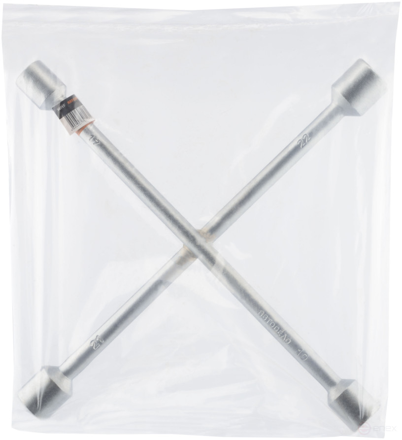 Ключ баллонный-крест (17*19*21*22)ф14мм L360мм (АвтоDело) 30717