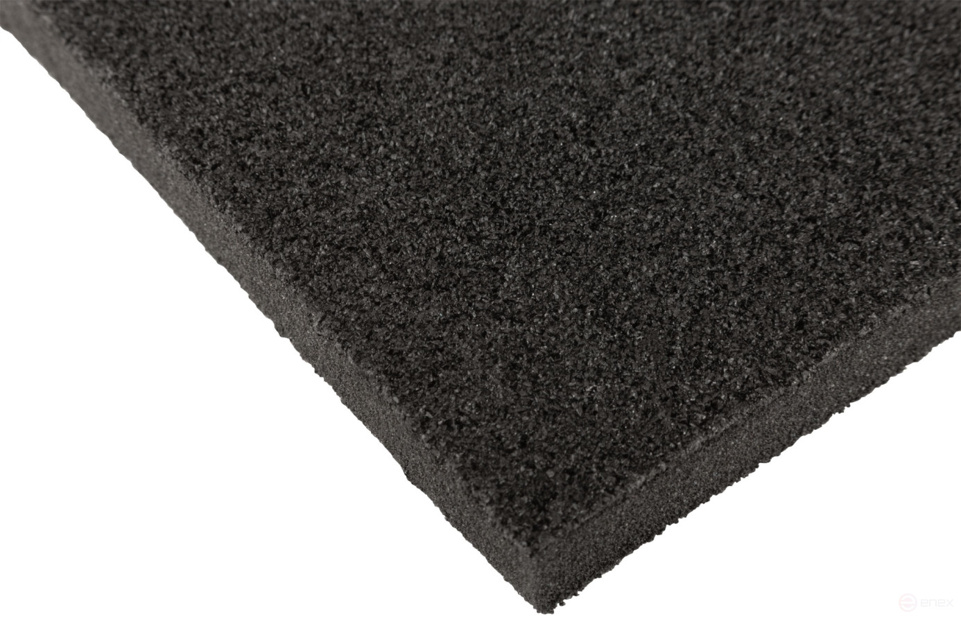 Aluminum oxide grinding sponge, 125x100x10 mm, P 40