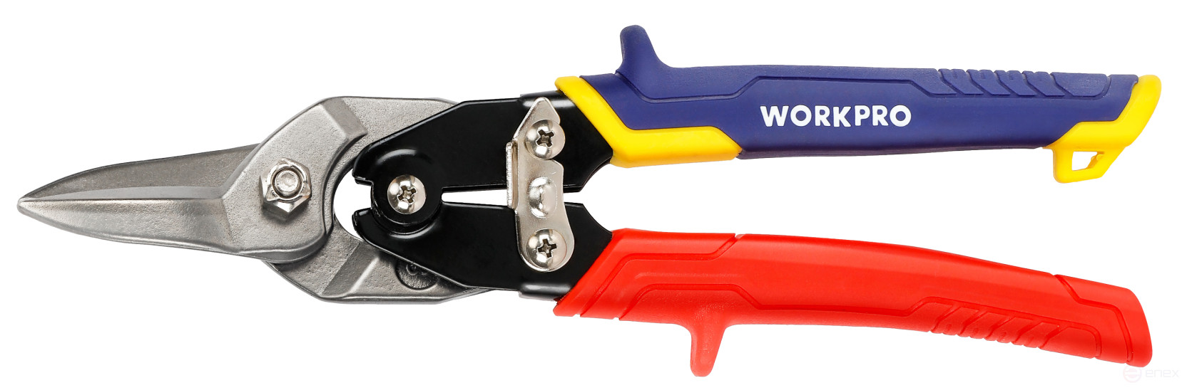 Aviation Tinplate Scissors 250mm straight prof WP214021 WORKPRO