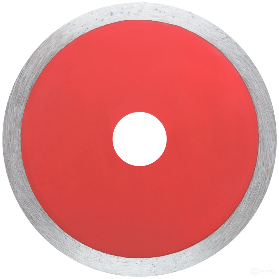 Диск отрезной алмазный сплошной (влажная резка), для работы с кафелем, 115х2,1х7,2х22,2 мм