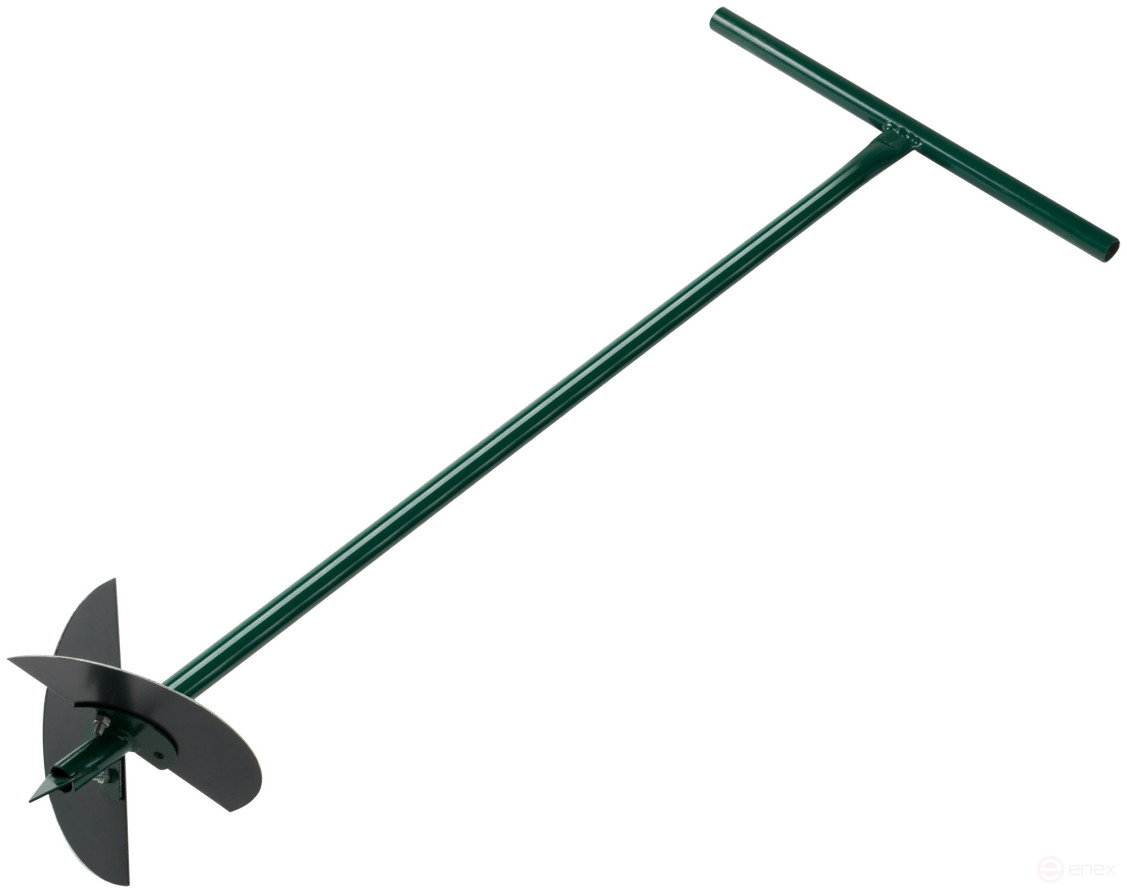 Garden drill, L=1000 mm, 2 nozzles 150 mm and 200 mm