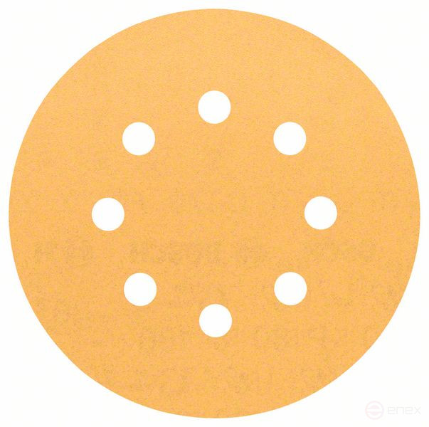 Шлифлист C470, в упаковке 5 шт. 125 mm, 180, 2608605072