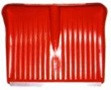 Snow shovel No. 1 405x490mm plastic (aluminum bar) d-35