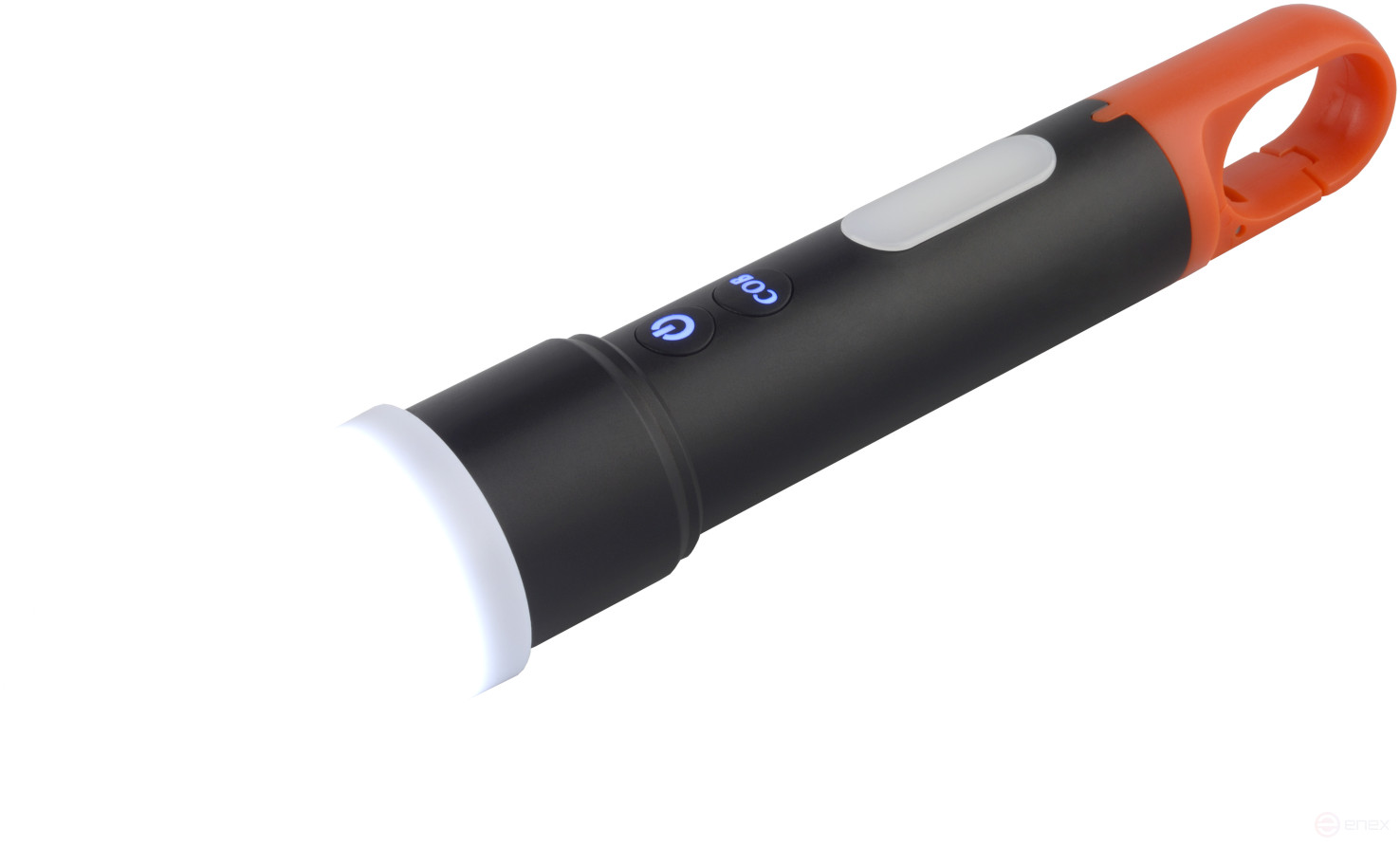 Фонарь светодиодный универсальный фокусируемый 600Lm Li-ion 1200mAh (АвтоDело) 44361