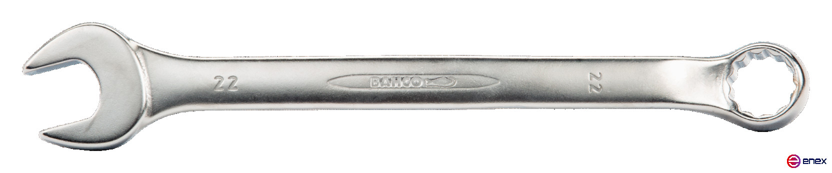 Ключ комбинированный изогнутый, 75 мм, хромированный