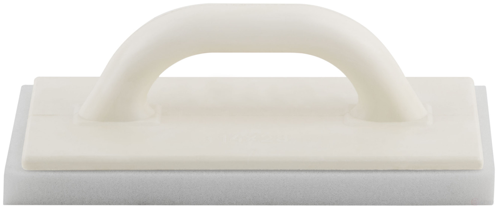Finishing grater with foam coating, polyurethane housing 280x140 mm