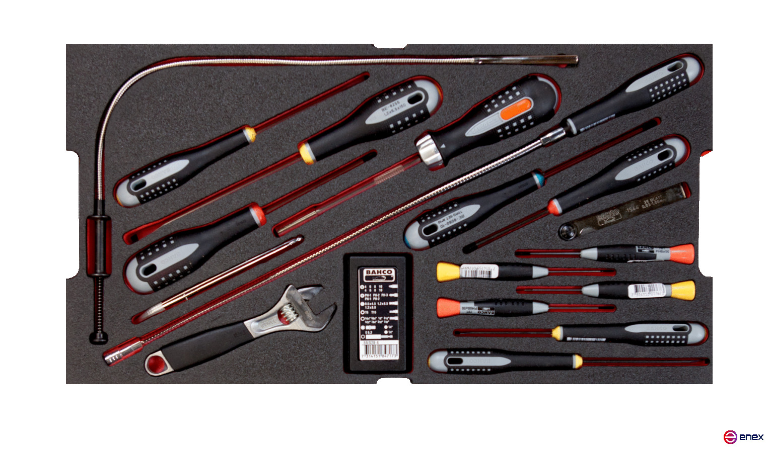 Fit&Go Набор отверток/диагностических инструментов/бит в ложементе, 45 предметов