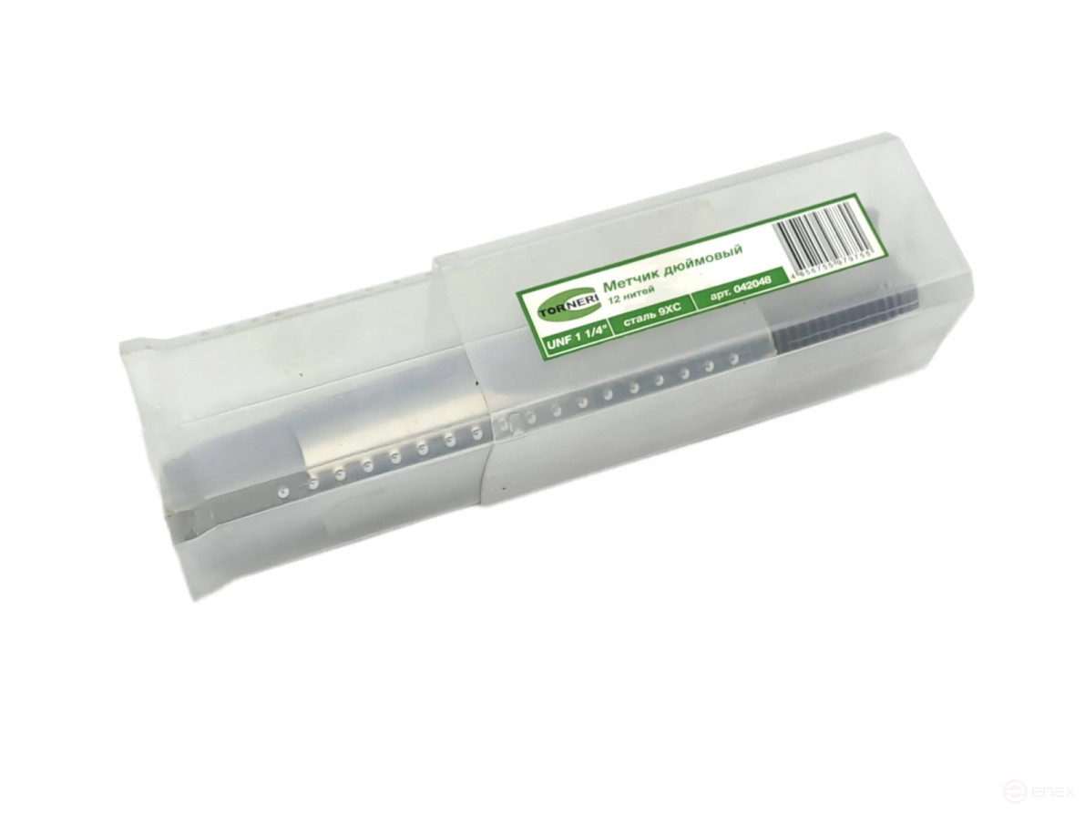 Метчик дюймовый UNF 1-1/4" 12 нитей 9ХС