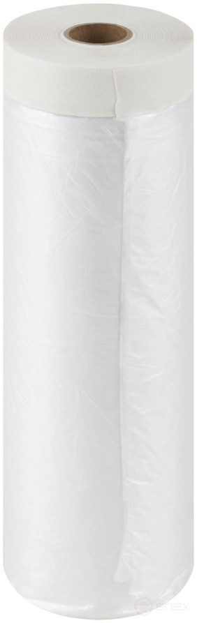 Пленка укрывная, с клейкой лентой, 8 мкм, 3000 мм х 15 м