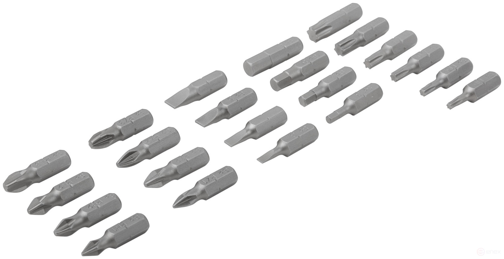 Набор бит в пластиковом боксе "Ёжик", Cutop profi, 23 предмета