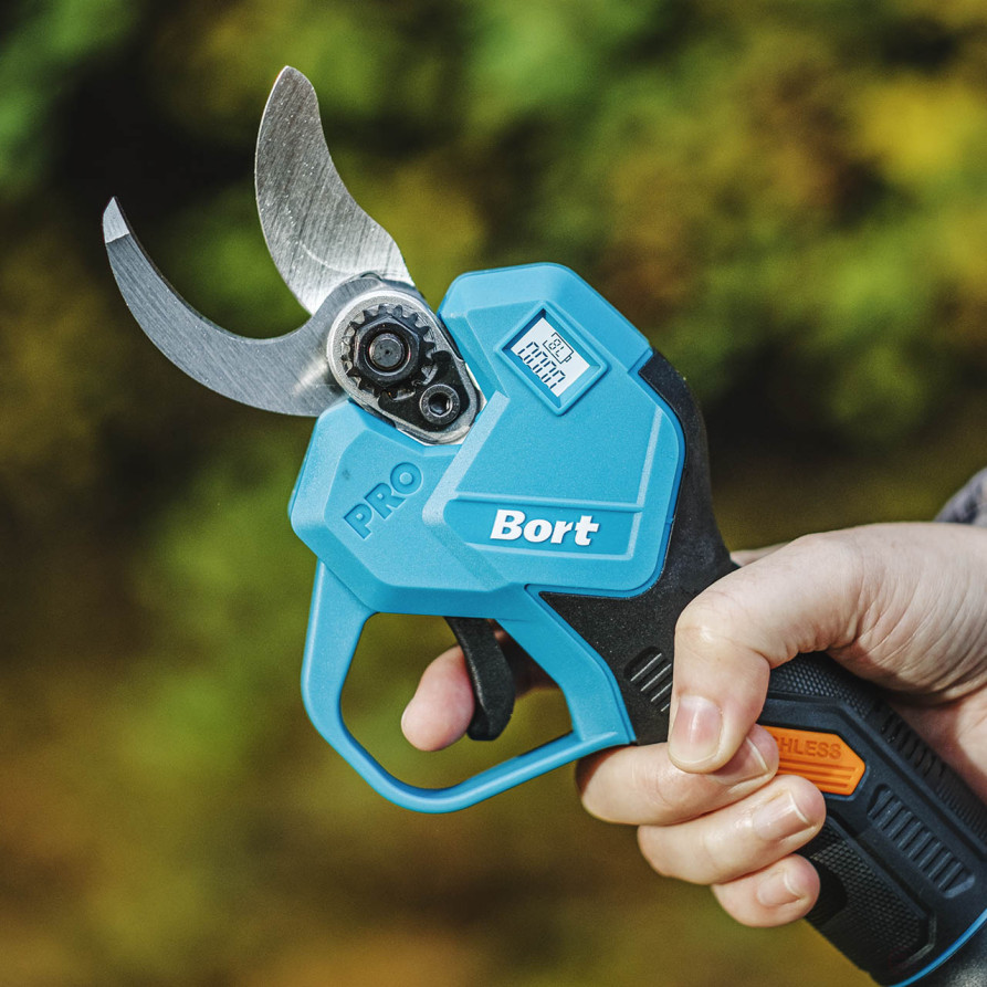 Секатор аккумуляторный BORT BGS-21Li-Pro