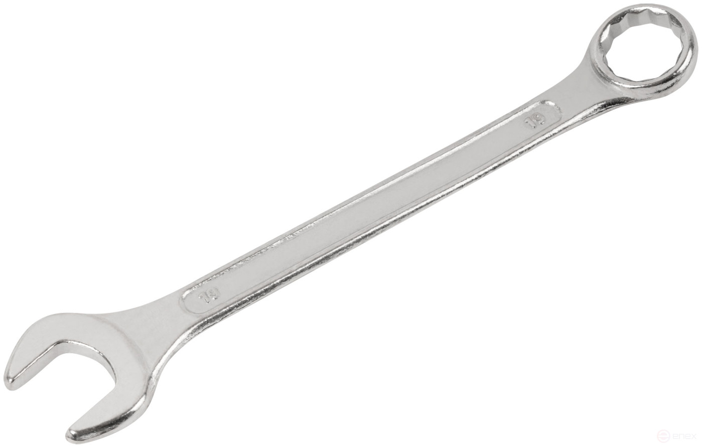 Ключ комбинированный, цинковое покрытие 19 мм