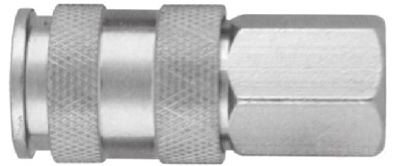 GM-03AF European type BRS coupling with BSPT 3/8" internal threaded part