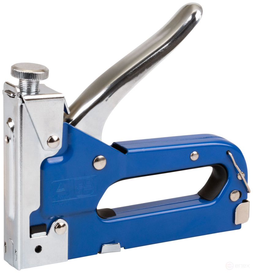 Stapler for narrow staples "type 53", metal case 4-14 mm
