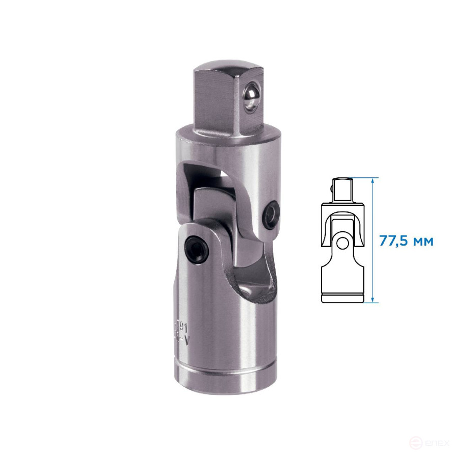 Кардан 1/2" KING TONY 4791R