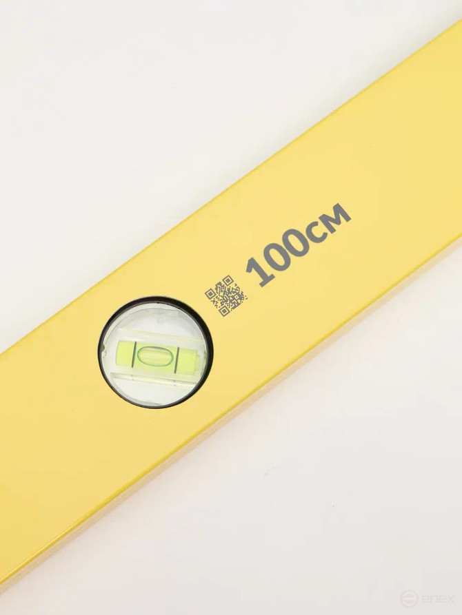 Painted "ECO" level (3 acrylic indicators) 100 cm