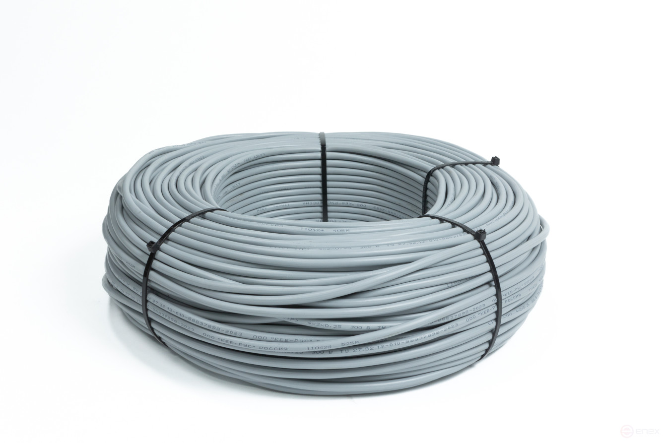 Кабель гибкий передачи данных, экранированный, маслостойкий, витая пара LIYCY (TP) 4X2X0,14